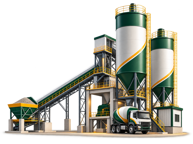 Cement manufacturing and dispatch plant
